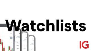 IG Plattform | Watchlists