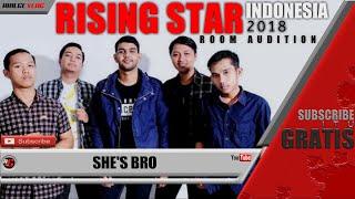 Lirik "Monokrom" She's Bro Rising Star Indonesia 2018 Room Audition