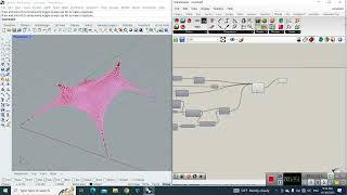 ترسیم سازه چادری با گرس هاپر راینو و وافل دایره ای Rhino7 جلسه هفتم_Grasshopper آموزش