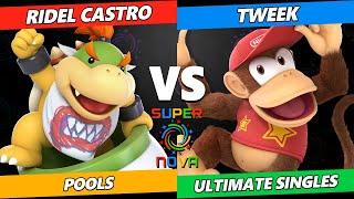 Supernova 2024 - Ridel Castro (Bowser Jr) Vs. Tweek (Diddy Kong) Smash Ultimate Tournament