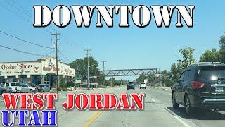 West Jordan - Utah - 4K Downtown Drive