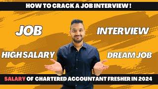 Salary of a CA Fresher in 2024 | What to expect and how to negotiate salary