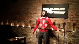 Spoken Word Poet Distinguish @ The Inspired Word's NYC Open Mic Joint