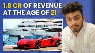 1.8 Cr Revenue At The Age Of 21 | Ft. Deven Pandey | The Creators Show Clips