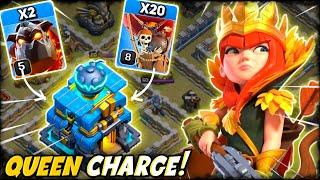 TH12 Queen Charge LavaLoon Attack Strategy 2023 | LavaLoon Attack Strategy TH12 (Clash Of Clans)