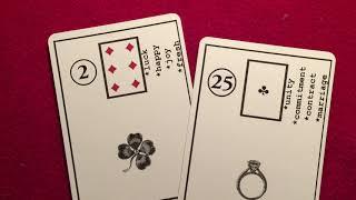 Lenormand card pairing and blending  - The Fortune Teller Paris Debono