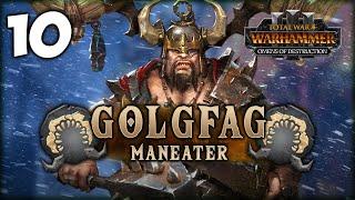 HOLIDAYING WITH HIGH ELVES! Total War: Warhammer 3 - Golgfag Maneater Campaign #10