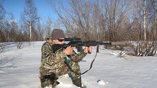 САЙГА 308 СТРЕЛЬБА НА 500 МЕТРОВ. КУЧНОСТЬ ПАТРОНА. ТЮНИНГ ОТ  DLG-tactical. Способности Сайги.
