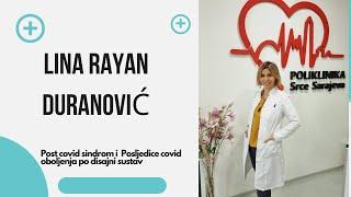 Dr. Lina Rayan Duranović - specijalista pulmologije - Poliklinika Srce Sarajeva