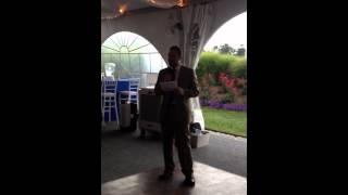 Pete's wedding - best man speech