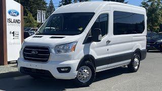 2020 Ford Transit XLT + Seats for 10, 4 Keys, HD Trailer Tow Package Review | Island Ford LJ130