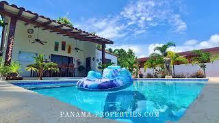 Pedasi Panama - Real Estate Move in Ready Home, Pool Casita Live near the Beach Tropical Paradise