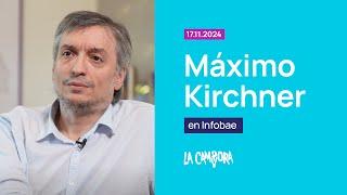 Entrevista completa a Máximo Kirchner en Infobae | 17 de noviembre