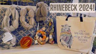 Rhinebeck 2024  My First NY Sheep & Wool Festival + What I Bought!