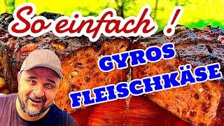 GYROS FLEISCHKÄSE vom GRILL --- Klaus grillt