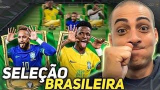 MONTEI O TIME DO BRASIL  COM AS MELHORES CARTAS!