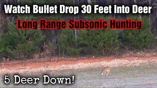 Long Range Subsonic Deer Hunting (458 Socom Suppressed) 5 Deer Down