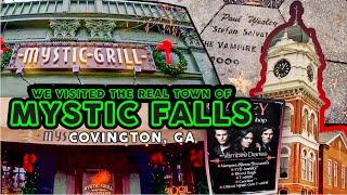 Exploring Mystic Falls | Vampire Diaries | Mystic Grill | The Alley | Covington Ga