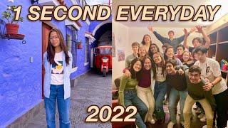 one second a day for a year 2022