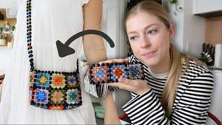 i tried making a bag out of beads.. it was a journey