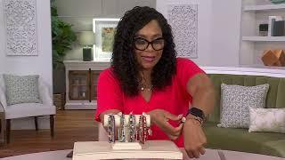 DEMDACO Your Journey Beaded Love Bracelet w/ Heart Closure on QVC