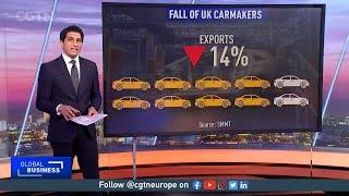 Fall of UK car production in the UK