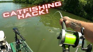 SIMPLE HACK!!! SUPER EASY TECHNIQUE For CATCHING EVERY CATFISH In A School!