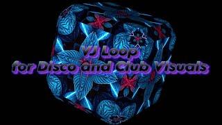 Kaleidoscope VJ Loop for Disco and Club Visuals | Abstract DJ Light Effects Background Art 4K Motion