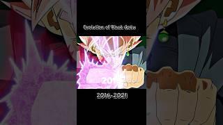 Evolution of Black Goku (2016-2021) #evolution #goku #dbs #dbz