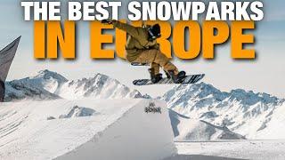 THE BEST SNOWPARKS IN EUROPE | Snow park in Europe | #snowpark #europetravel #europetravelvlog