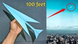 Cómo hacer un avión de papel que vuele una distancia de 100 pies - Los mejores aviones de papel