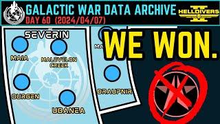 Automatons Eradicated - Galactic War Update Day 60(2024/04/07)