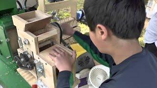 Homemade Rice Milling Machine