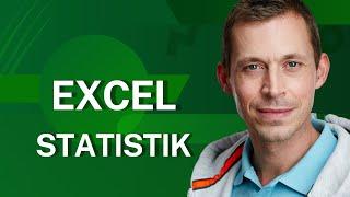 EXCEL Statistik - Statistische Funktionen in Excel (Tutorial)