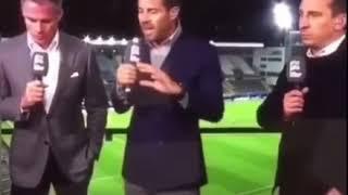 FUNNY REDKNAPP, CARRAGHER, NEVILLE SKETCH 