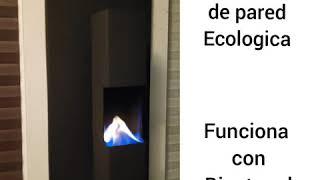 Chimenea Bioetanol para pared Vass Design