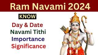 Ram Navami 2024 Date: when is Ram Navami 2024 ! Rama Navami 2024 date | #ramnavami2024