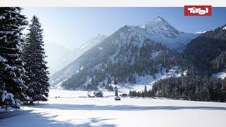 Winterlandschaft in Tirol – Vilsalpsee Tannheimer Tal 