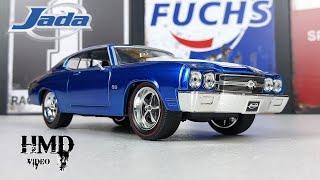 1970 Chevrolet Chevelle SS, Jada - Big Time Muscle, 1:24 Diecast Car Model