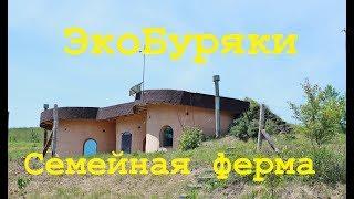 ЭкоБуряки - семейная ферма. Пермакультура, дом из земли, полный zero wаste