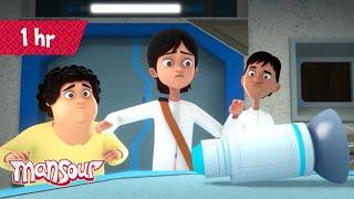 Best Compilation Series P11  | 1 Hour of Cartoons for Kids  | The Adventures of Mansour 