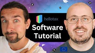 hellotax Software Review And Tutorial - VAT Software