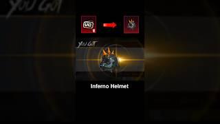 18 UC • Inferno Helmet  #pubgm #pubgshorts