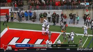 Jerome Baker (Ohio State LB) vs Penn State  2017