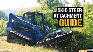 How to Choose the Best Attachments for Your Skid Steer or CTL