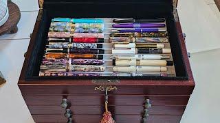 A fountain pen keeper - from jewelry box to pen treasure box