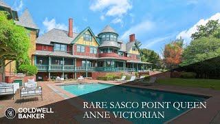 Rare Sasco Point Queen Anne Victorian