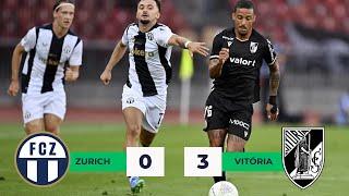 VITORIA SC 3 x 0 FC ZURICH (GOLOS) - UEFA CONFERENCE LEAGUE