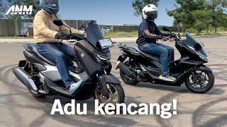 Yamaha NMAX Turbo vs Honda PCX 160 : Ternyataaa.......