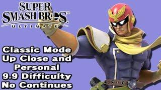 Super Smash Bros. Ultimate (Classic Mode 9.9 Intensity No Continues | Captain Falcon)